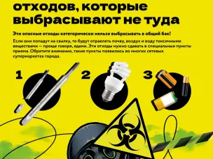 Информационный просветительский материал по обращению с отходами потребления