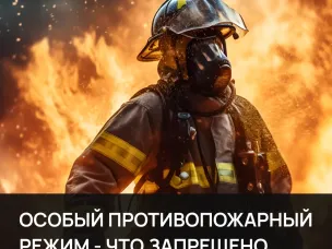 Что запрещено делать при особом противопожарном режиме?