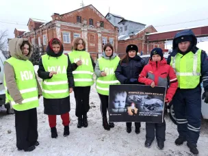 Профилактическое мероприятие в день памяти жертв ДТП  прошло в Володарском районе