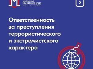 За преступления террористического и экстремистского характера наступает уголовная ответственность