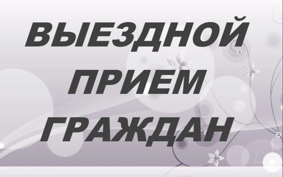Выездной прием для граждан, проживающих на территории Володарского муниципального округа Нижегородской области