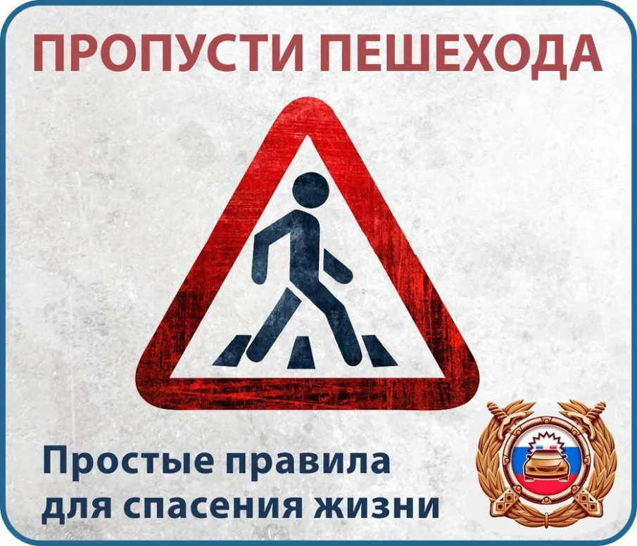 ОМВД "Володарский" информирует о проведении профилактического мероприятия "Внимание- Пешеход".