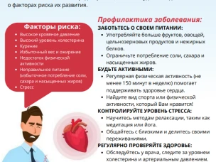 Профилактика сердечно-сосудистых заболеваний – это комплексный подход