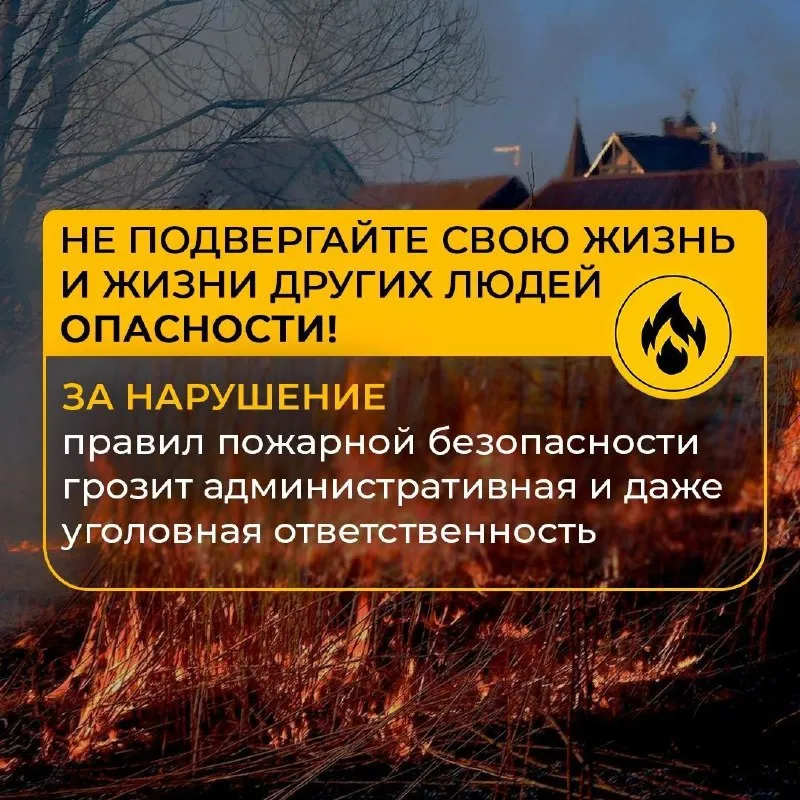 Чтобы дачные выходные не обернулись пожаром!