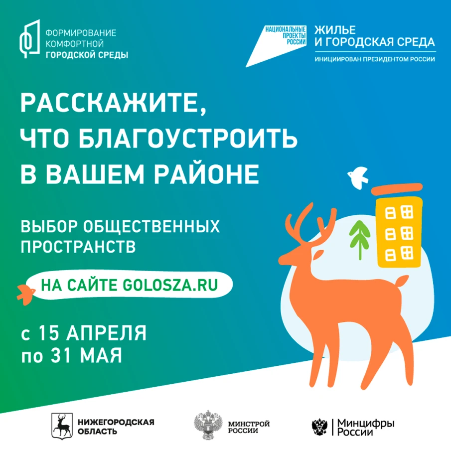 Выбор общественного пространства.